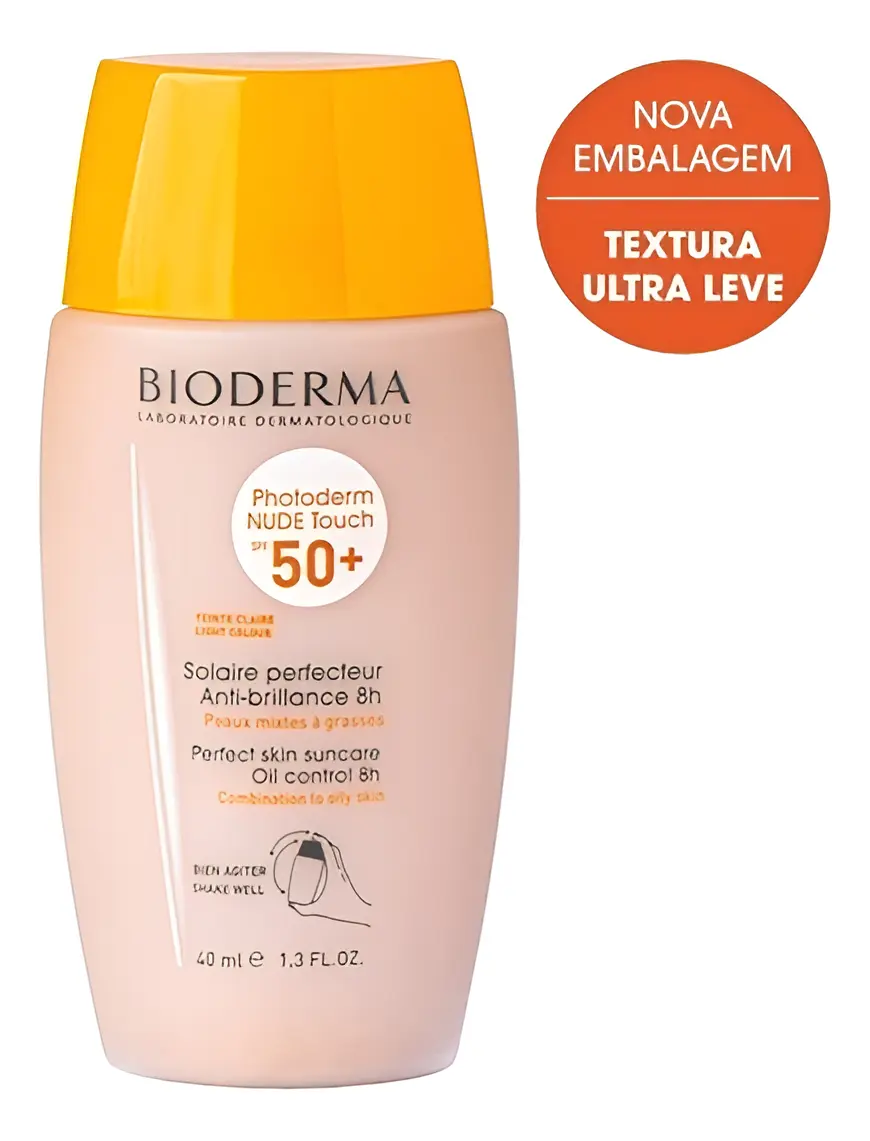 Bioderma Photoderm Nude Touch FPS 50+ Claro