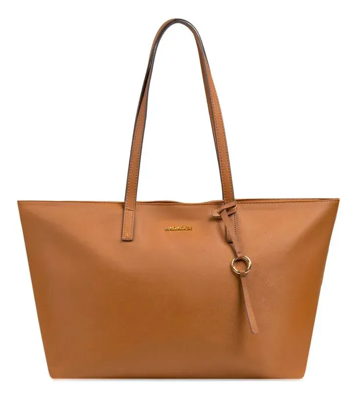 Bolsa shopper caramelo feminina