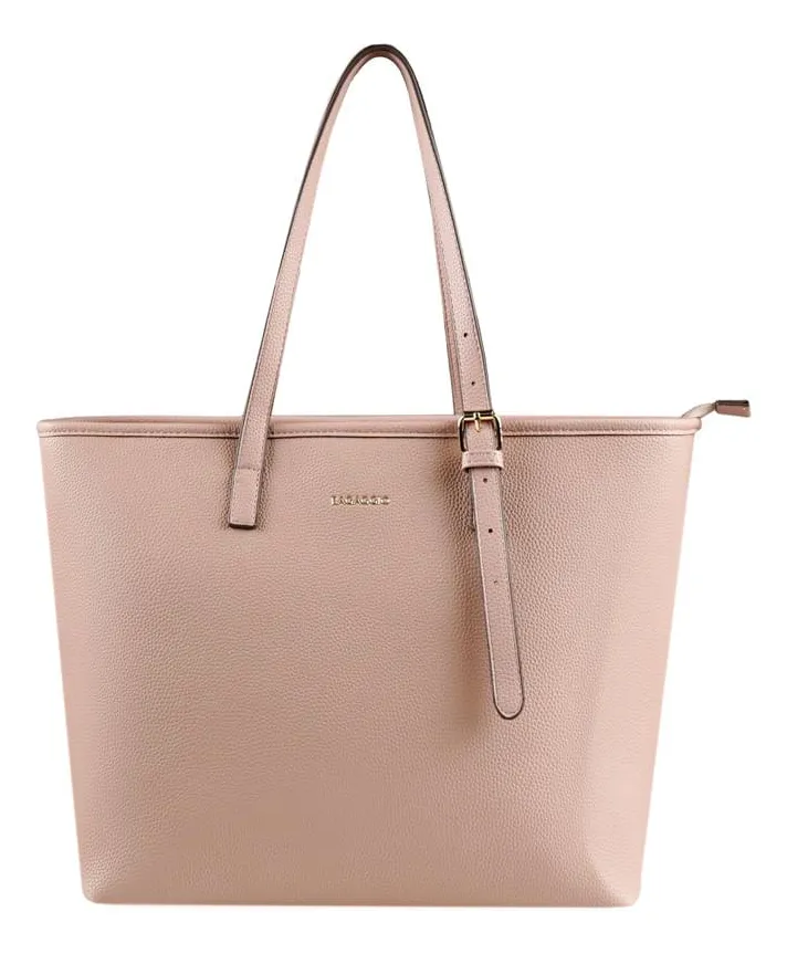 Bolsa shopper nude feminina