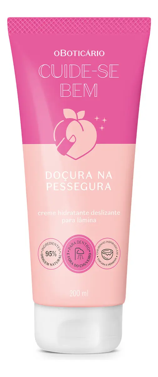 O Boticário Cuide-se Bem Doçura na Pessegura