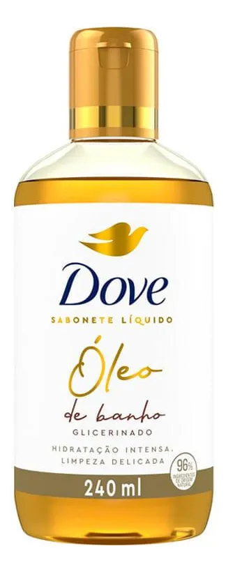 Dove Sabonete Líquido Óleo de Banho Glicerinado