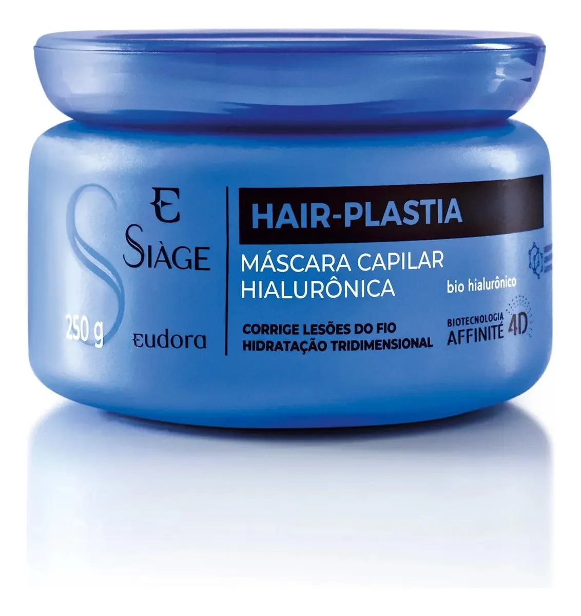 Eudora Siàge Hair-Plastia Máscara Capilar Hialurônica