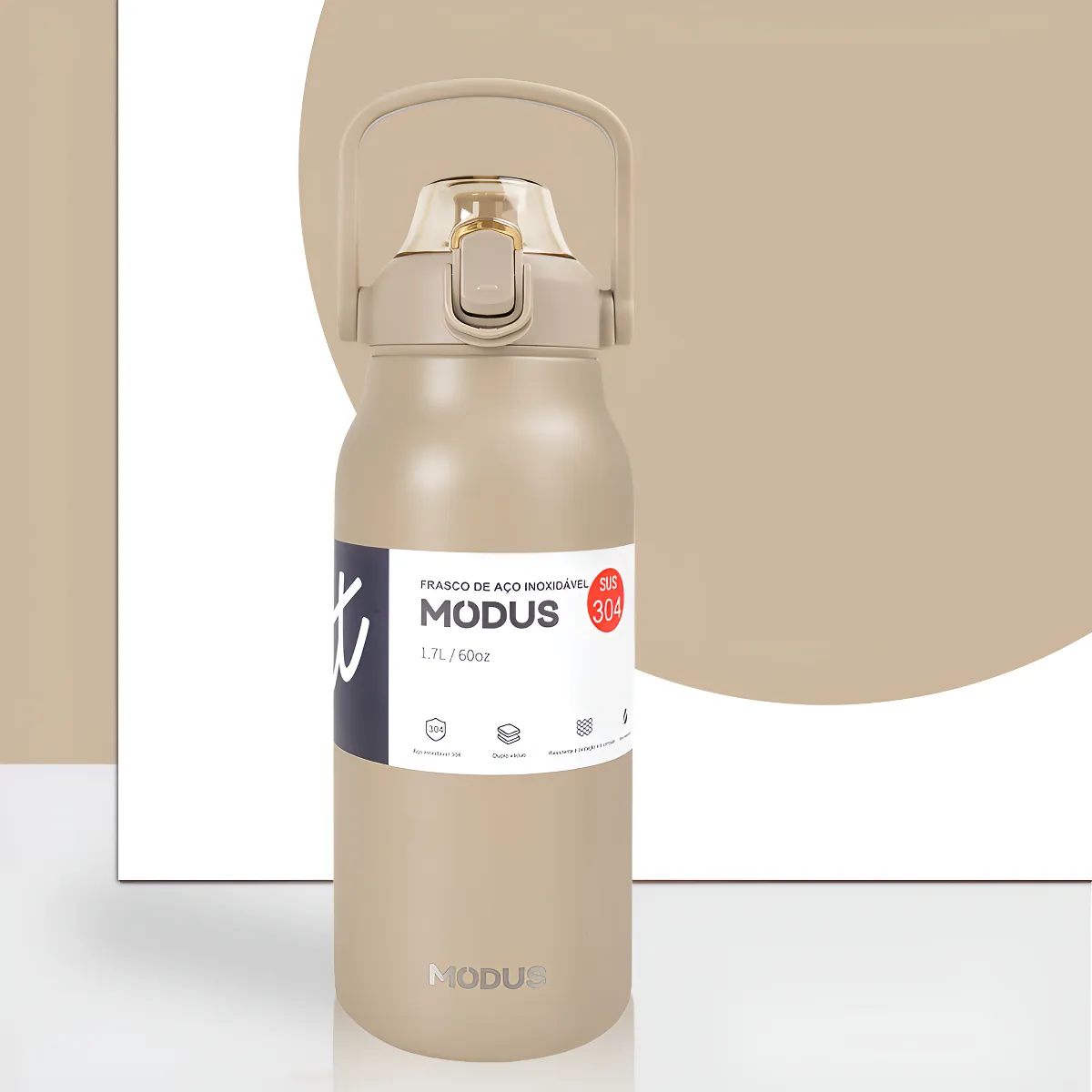 Garrafa térmica Modus inox 1,7L