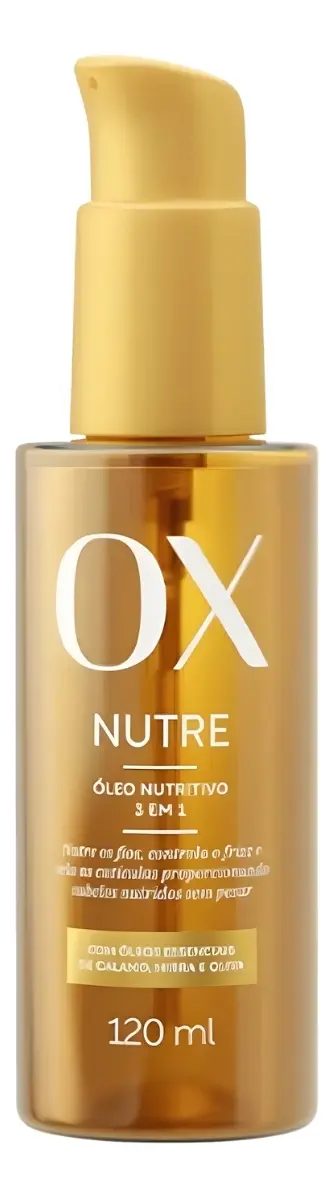 OX Nutre Óleo Nutritivo 3 em 1