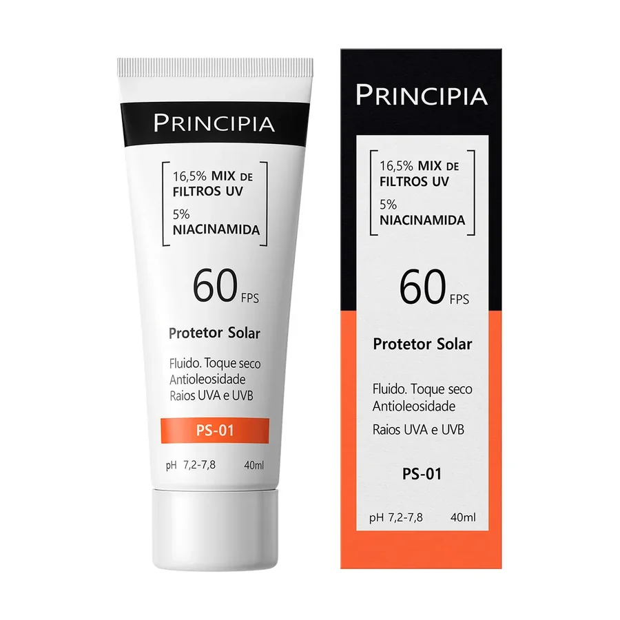 Protetor solar facial toque seco