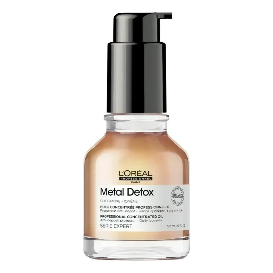 Foto do anúncio no Mercado Livre: L’Oréal Professionnel Metal Detox Concentrated Oil, 50 ml, óleo finalizador concentrado; unidade..