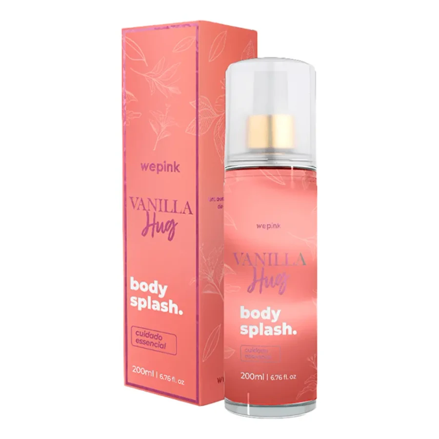 Wepink Body Splash Vanilla Hug · 200 ml — foto do anúncio consultado no Mercado Livre