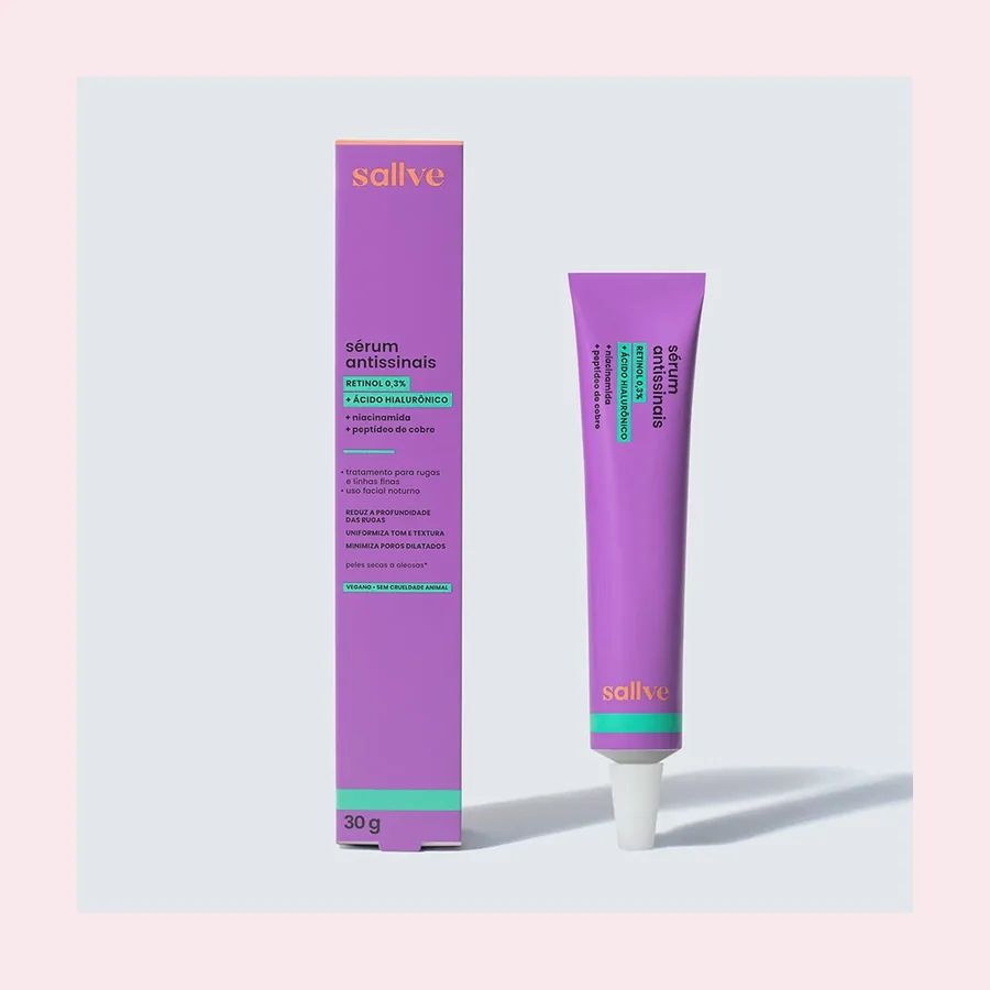 Sallve Sérum Antissinais Retinol 0,3%