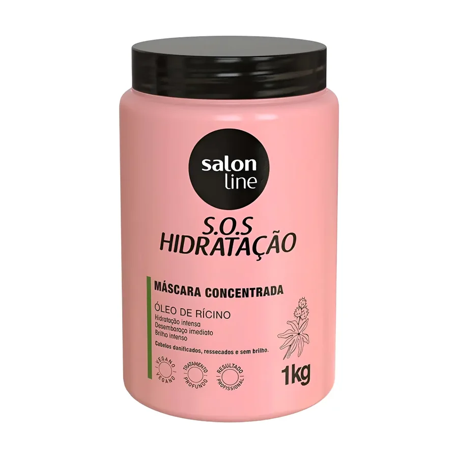 Salon Line S.O.S Hidratação Óleo de Rícino