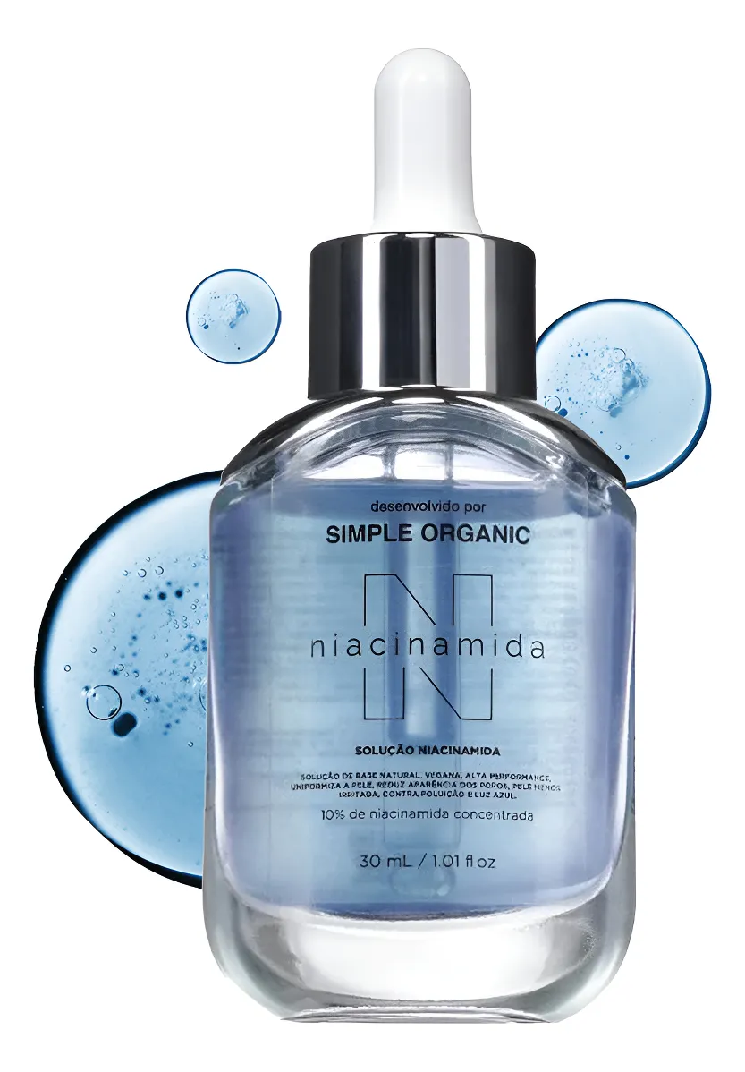 Simple Organic Solução Niacinamida 10%