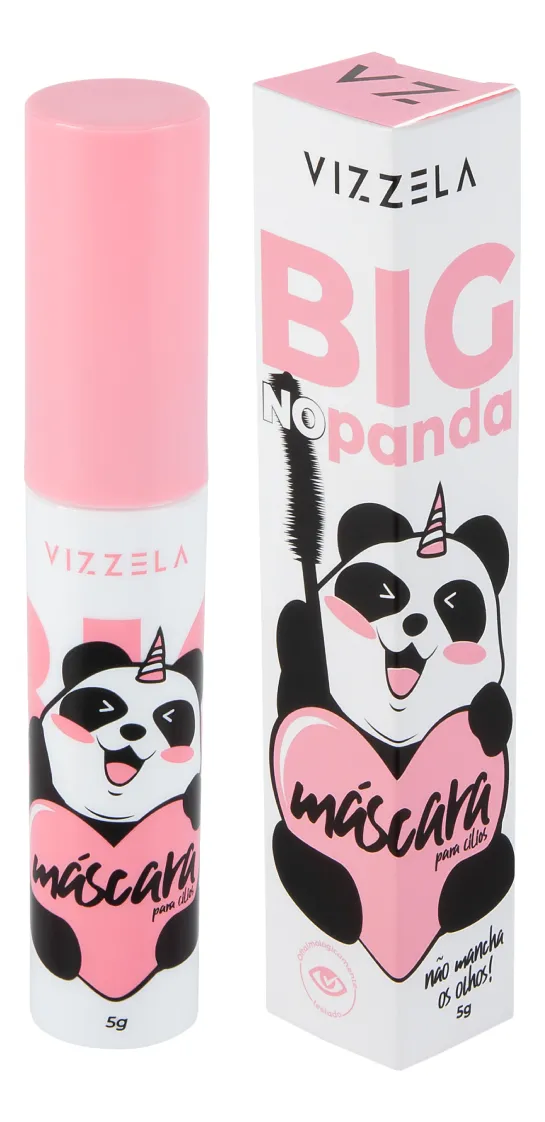 Vizzela Big No Panda Máscara de Cílios